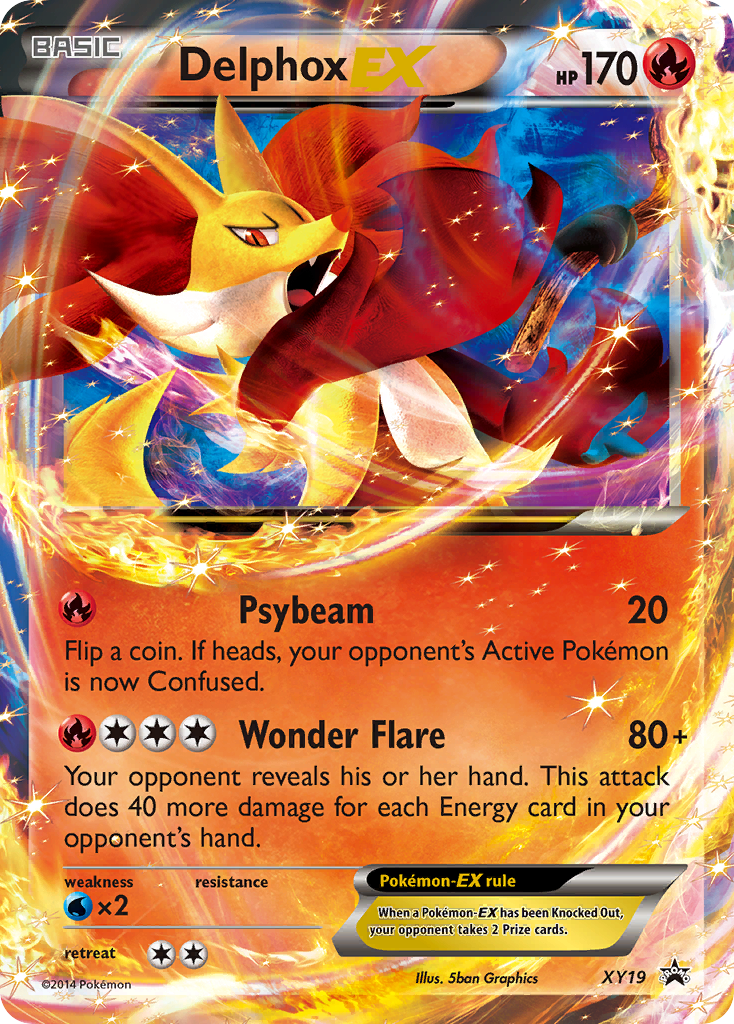 Delphox EX (XY19) [XY: Black Star Promos] | Rock City Comics