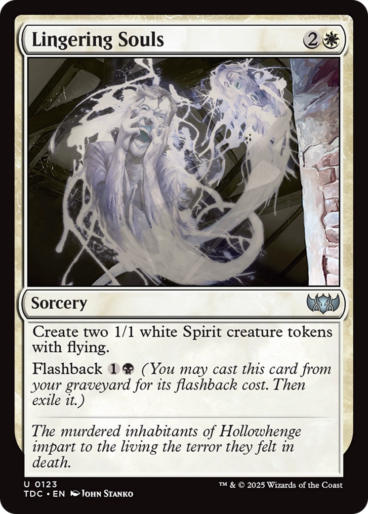 Lingering Souls [Tarkir: Dragonstorm Commander] | Rock City Comics