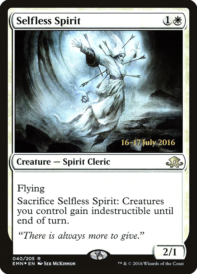 Selfless Spirit [Eldritch Moon Prerelease Promos] | Rock City Comics