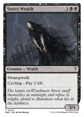 Street Wraith (White Border) [Mystery Booster 2] | Rock City Comics