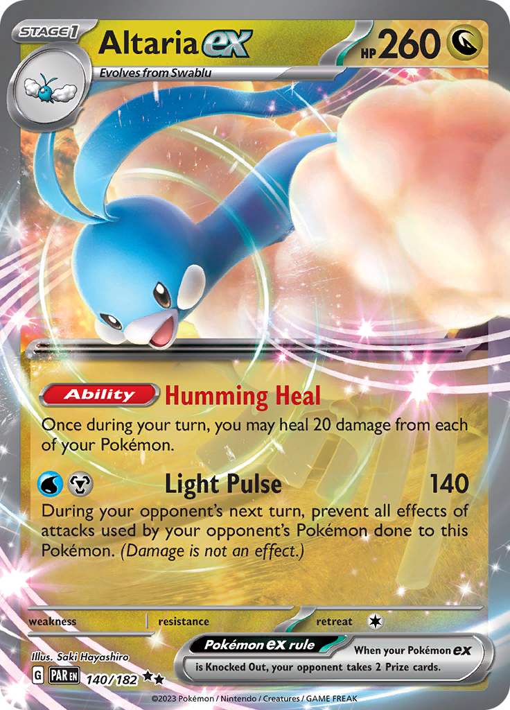 Altaria ex (140/182) [Scarlet & Violet: Paradox Rift] | Rock City Comics