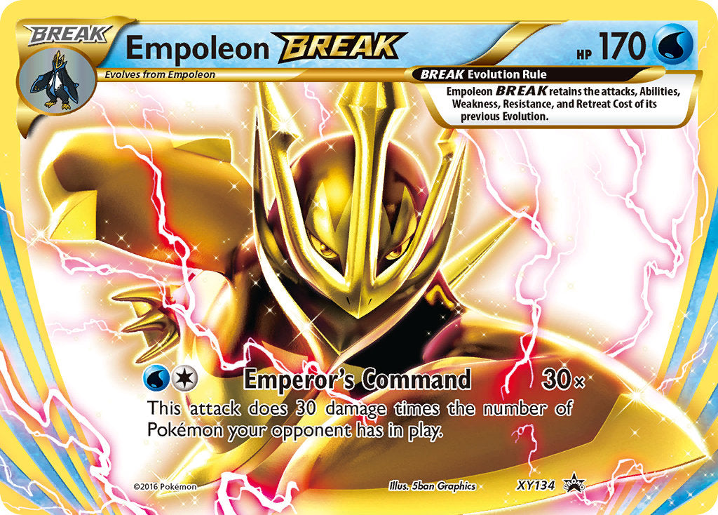 Empoleon BREAK (XY134) [XY: Black Star Promos] | Rock City Comics