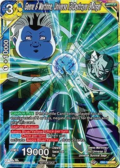 Geene & Martinne, Universe 12 Destroyer & Angel (DB2-169) [Tournament Promotion Cards] | Rock City Comics