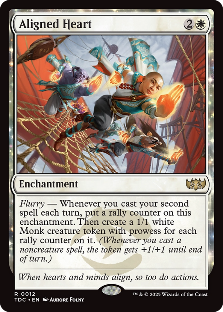 Aligned Heart [Tarkir: Dragonstorm Commander] | Rock City Comics