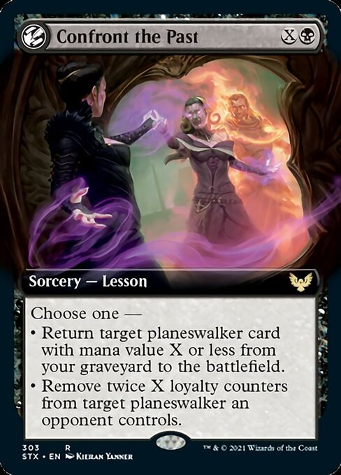 Confront the Past (Extended Art) [Strixhaven: School of Mages] | Rock City Comics