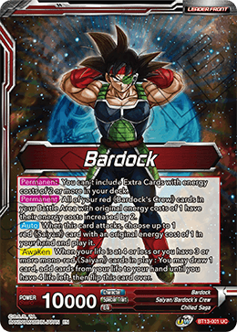 Bardock // SS Bardock, the Legend Awakened (Uncommon) (BT13-001) [Supreme Rivalry] | Rock City Comics