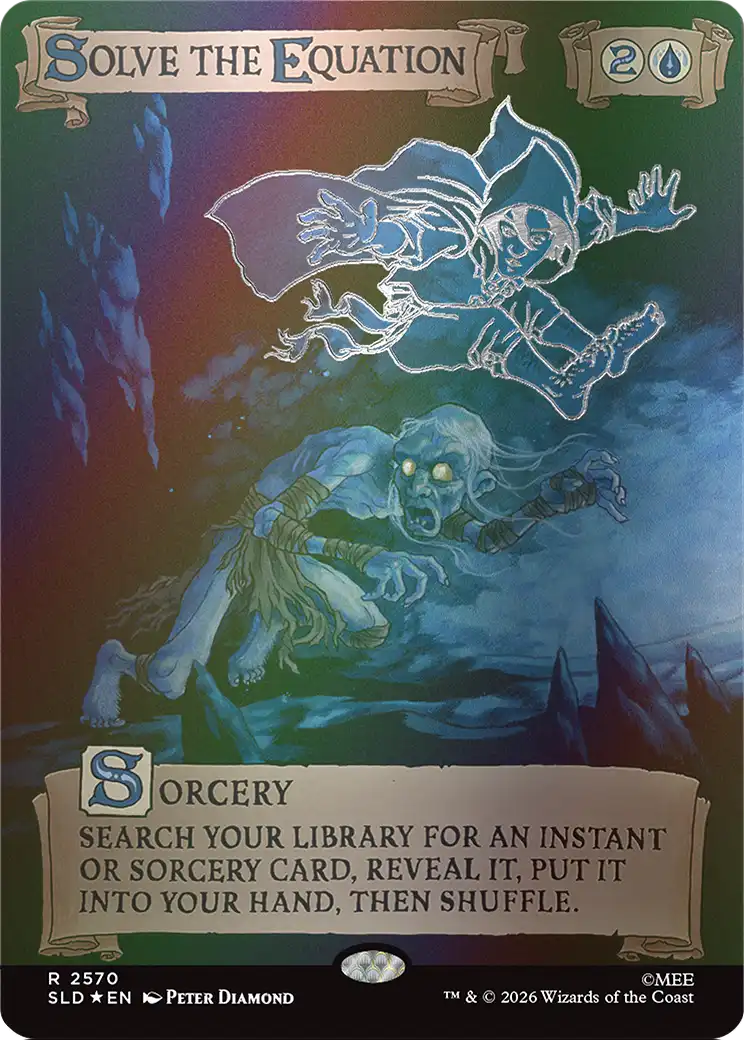 Solve the Equation (2570) (Out Of Sight Foil) [Secret Lair Drop Series] | Rock City Comics