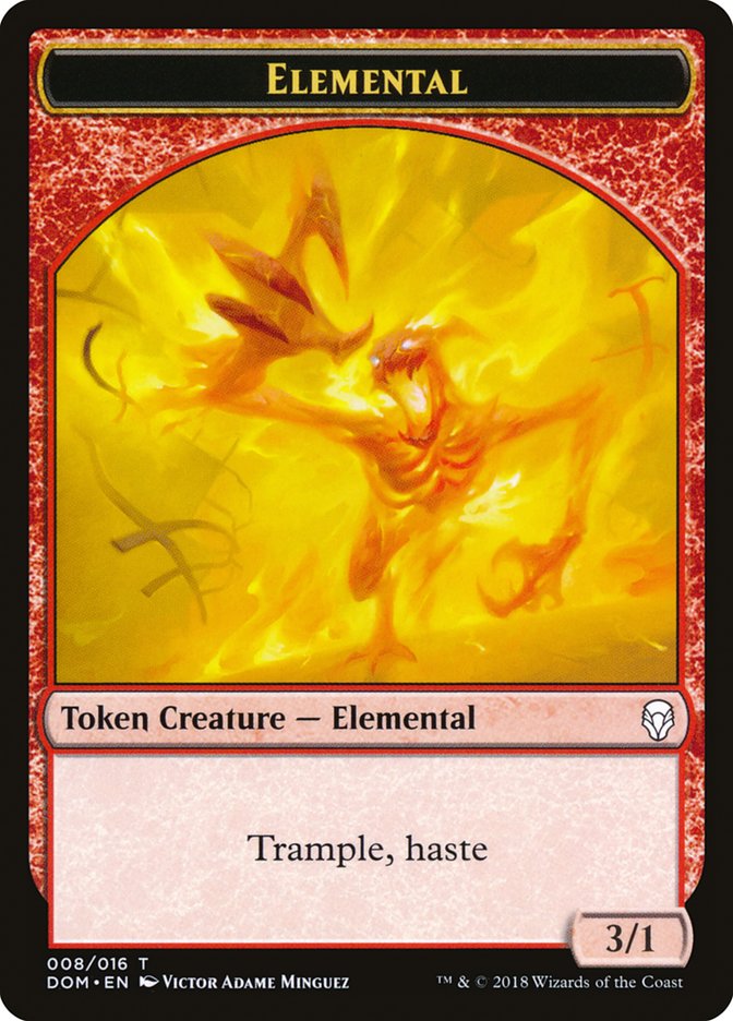 Elemental Token [Dominaria Tokens] | Rock City Comics