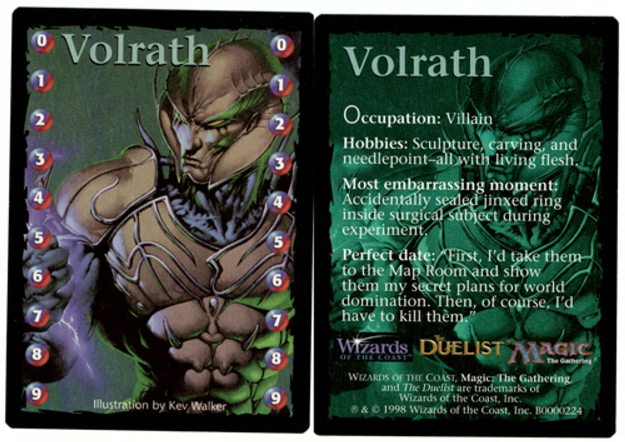 Volrath Life Counter Token [Media Promos] | Rock City Comics