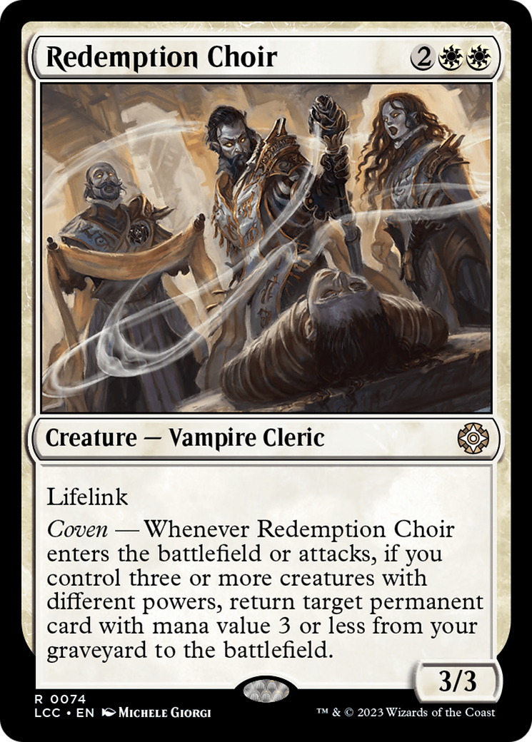 Redemption Choir [The Lost Caverns of Ixalan Commander] | Rock City Comics