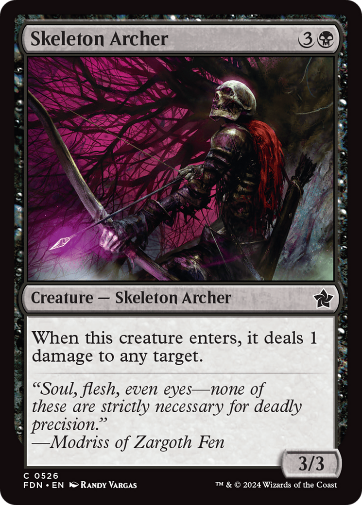 Skeleton Archer [Foundations] | Rock City Comics