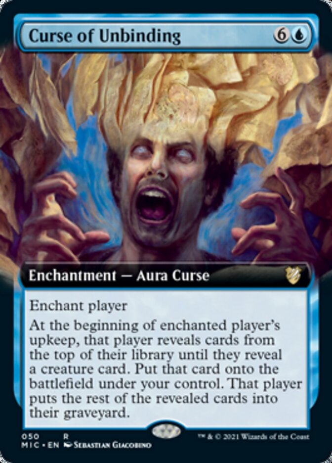 Curse of Unbinding (Extended Art) [Innistrad: Midnight Hunt Commander] | Rock City Comics