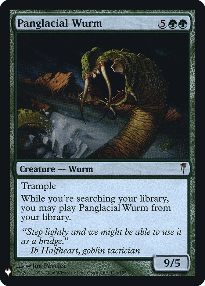 Panglacial Wurm [Mystery Booster] | Rock City Comics