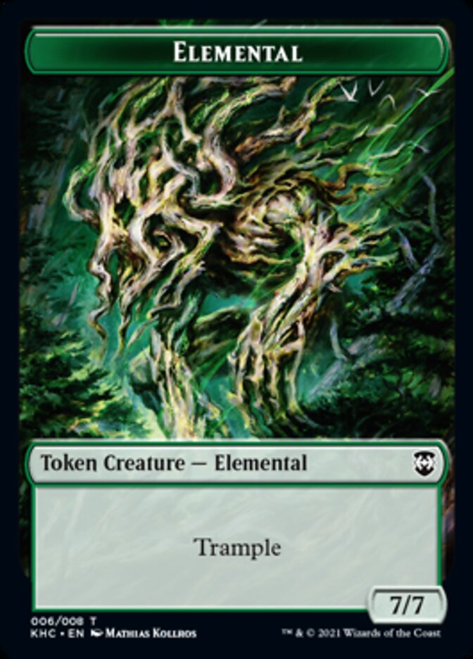 Elemental Token [Kaldheim Commander Tokens] | Rock City Comics