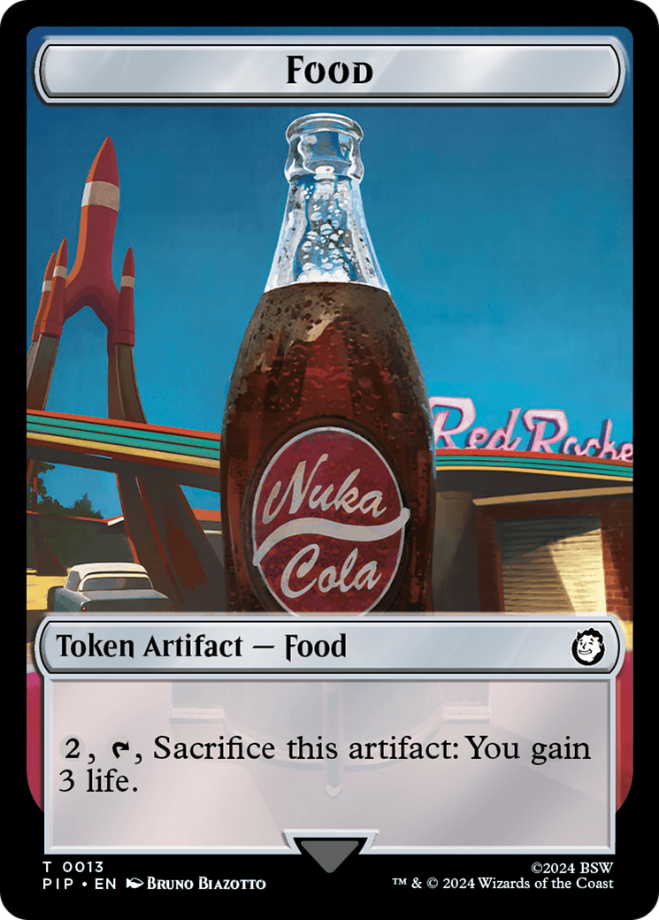Food (0013) // Copy Double-Sided Token [Fallout Tokens] | Rock City Comics