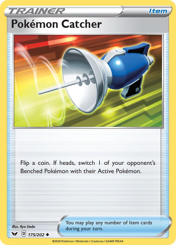 Pokemon Catcher (175/202) [Sword & Shield: Base Set] | Rock City Comics