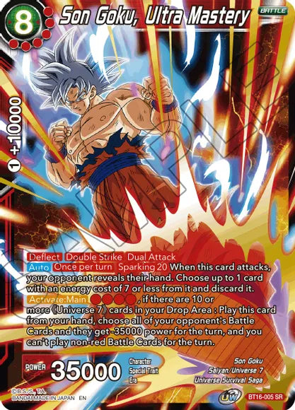 Son Goku, Ultra Mastery (BT16-005) [Realm of the Gods] | Rock City Comics