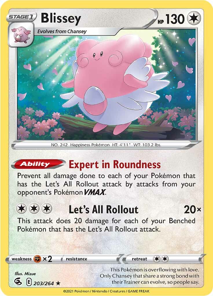 Blissey (203/264) [Sword & Shield: Fusion Strike] | Rock City Comics