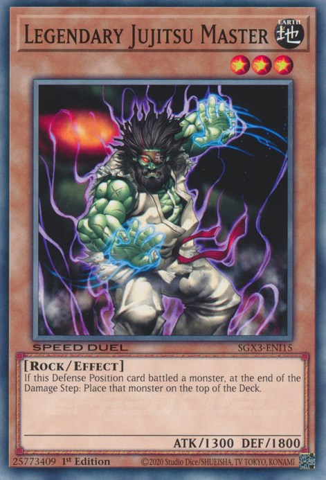 Legendary Jujitsu Master [SGX3-ENI15] Common | Rock City Comics