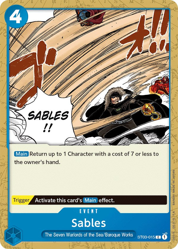 Sables [Starter Deck: The Seven Warlords of The Sea] | Rock City Comics