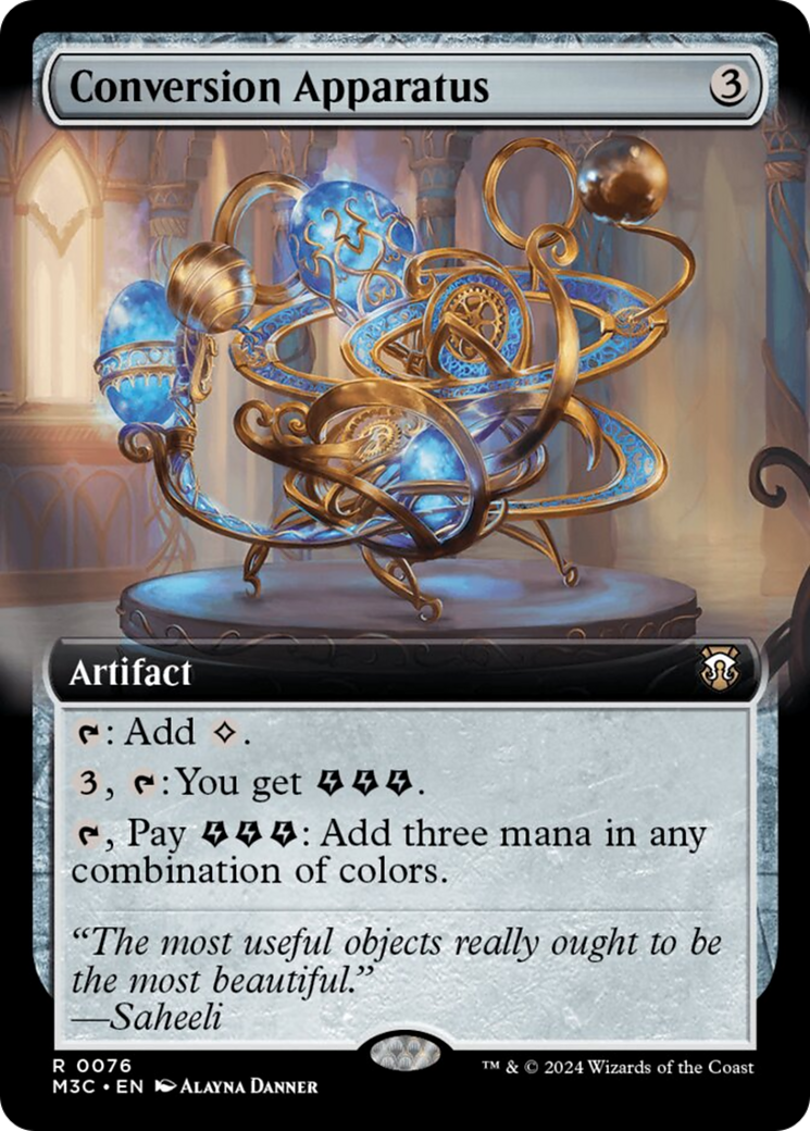 Conversion Apparatus (Extended Art) [Modern Horizons 3 Commander] | Rock City Comics
