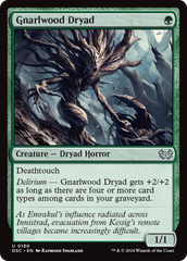 Gnarlwood Dryad [Duskmourn: House of Horror Commander] | Rock City Comics