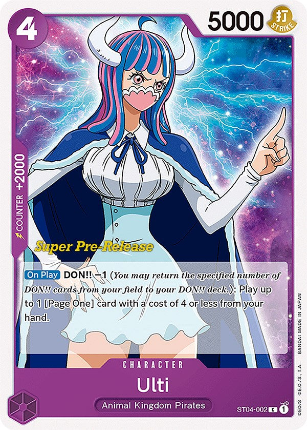 Ulti [Super Pre-Release Starter Deck: Animal Kingdom Pirates] | Rock City Comics