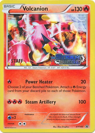 Volcanion (XY145) (Staff) [XY: Black Star Promos] | Rock City Comics