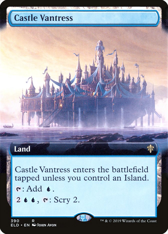 Castle Vantress (Extended Art) [Throne of Eldraine] | Rock City Comics