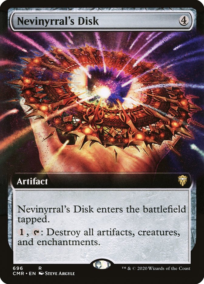 Nevinyrral's Disk (Extended Art) [Commander Legends] | Rock City Comics