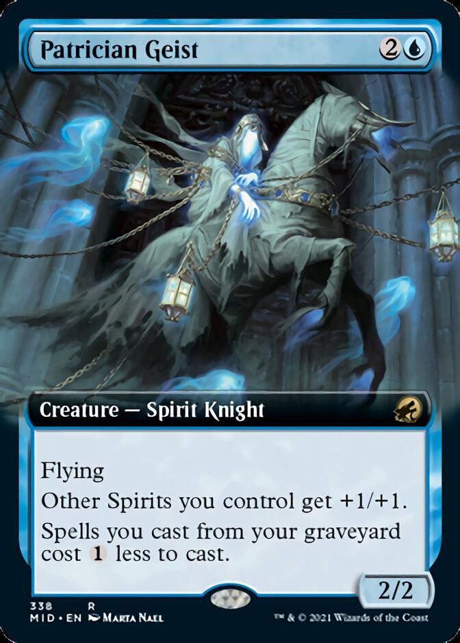 Patrician Geist (Extended Art) [Innistrad: Midnight Hunt] | Rock City Comics