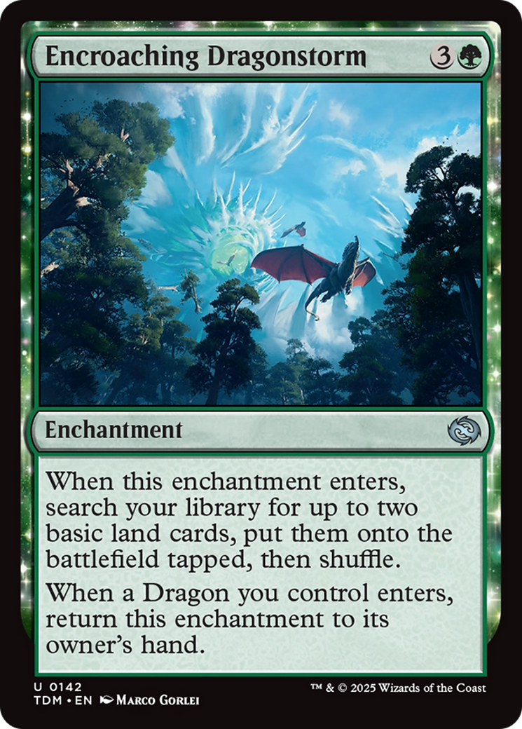 Encroaching Dragonstorm [Tarkir: Dragonstorm] | Rock City Comics