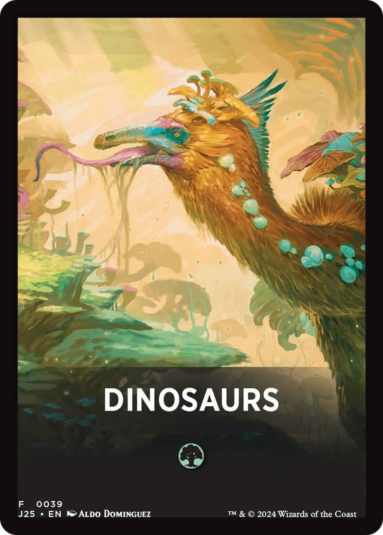 Dinosaurs Theme Card [Foundations Jumpstart Front Cards] | Rock City Comics