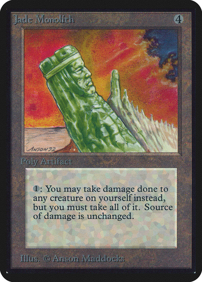 Jade Monolith [Alpha Edition] | Rock City Comics