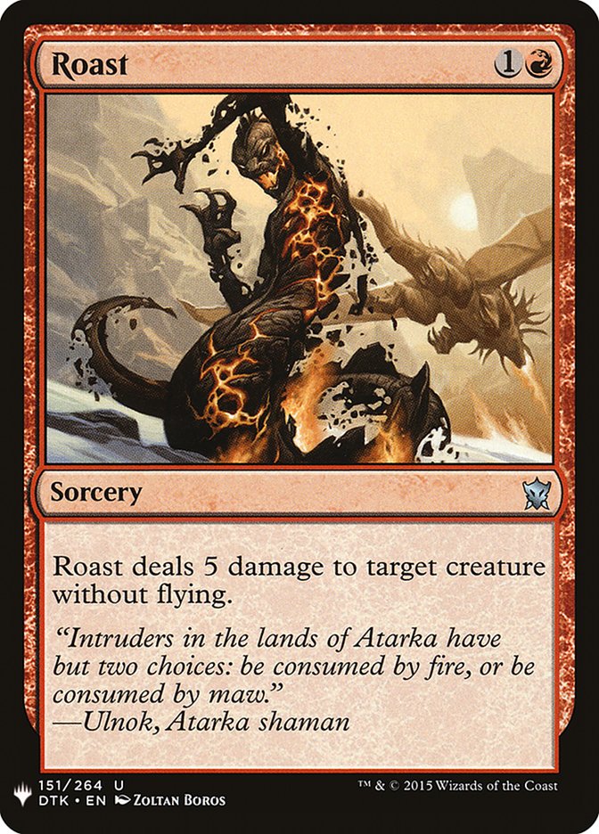 Roast [Mystery Booster] | Rock City Comics