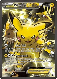 Pikachu EX (XY124) (Jumbo Card) [XY: Black Star Promos] | Rock City Comics