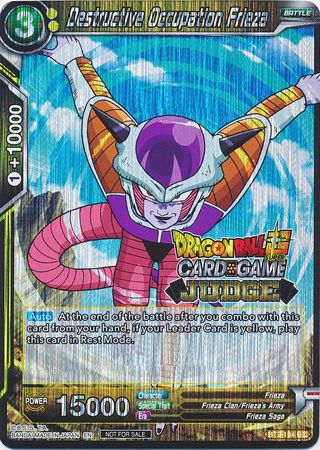 Destructive Occupation Frieza (BT2-104) [Judge Promotion Cards] | Rock City Comics