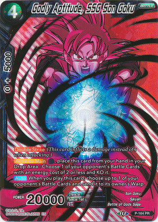 Godly Aptitude, SSG Son Goku (P-164) [Promotion Cards] | Rock City Comics