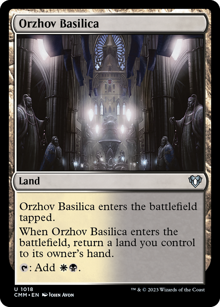 Orzhov Basilica [Commander Masters] | Rock City Comics