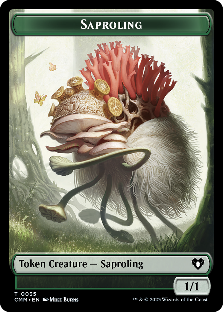 Saproling Token [Commander Masters Tokens] | Rock City Comics