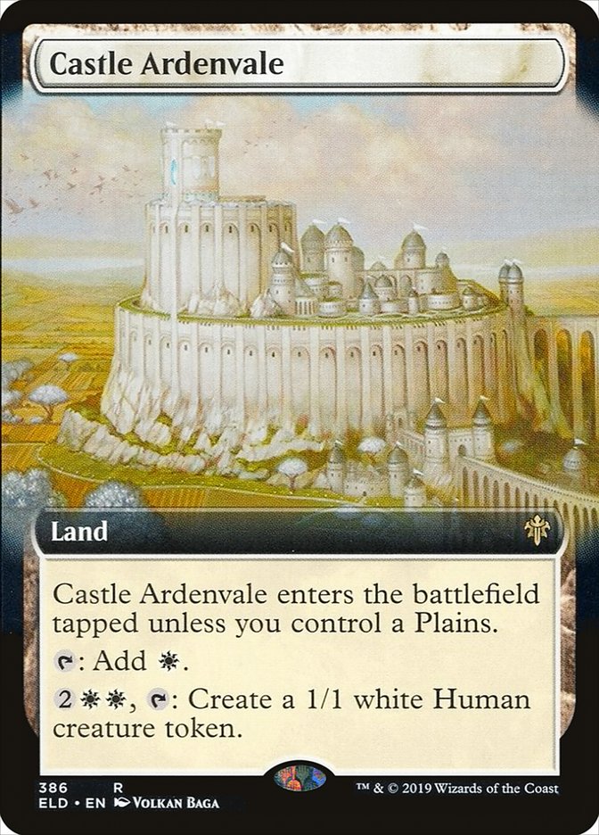 Castle Ardenvale (Extended Art) [Throne of Eldraine] | Rock City Comics