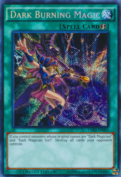 Dark Burning Magic [LDK2-ENS05] Secret Rare | Rock City Comics