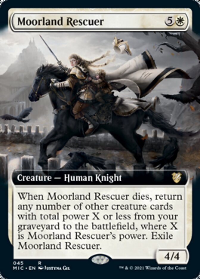 Moorland Rescuer (Extended Art) [Innistrad: Midnight Hunt Commander] | Rock City Comics