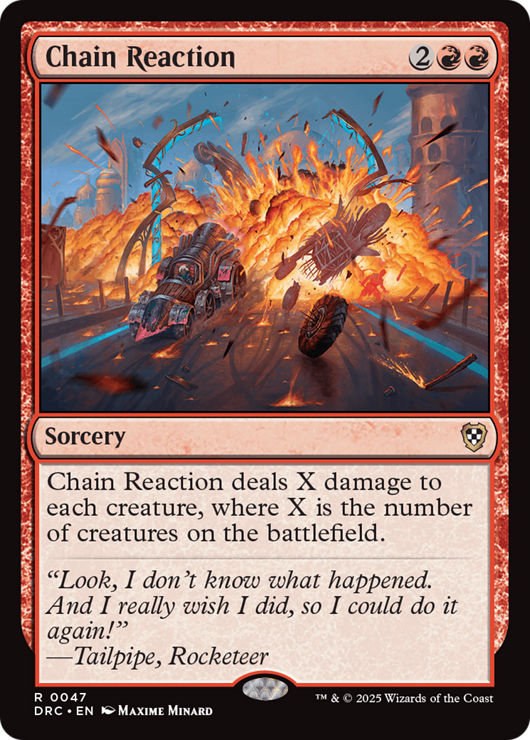 Chain Reaction [Aetherdrift Commander] | Rock City Comics