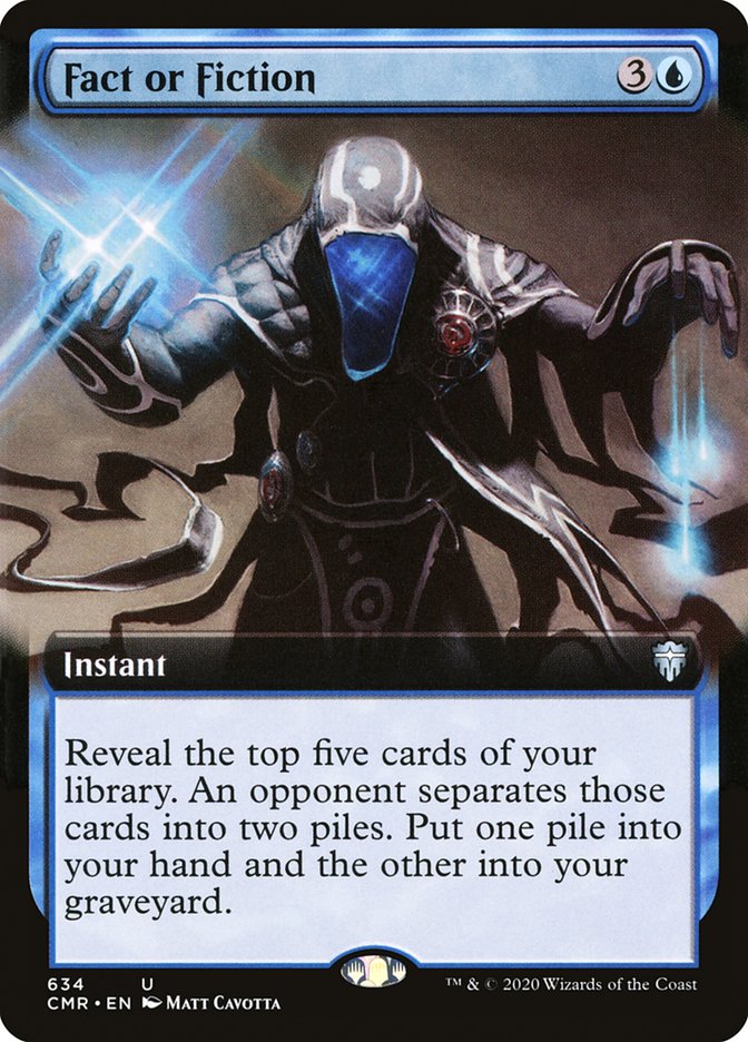 Fact or Fiction (Extended Art) [Commander Legends] | Rock City Comics
