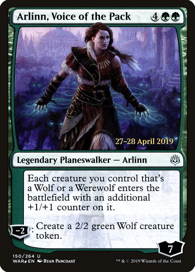 Arlinn, Voice of the Pack [War of the Spark Prerelease Promos] | Rock City Comics