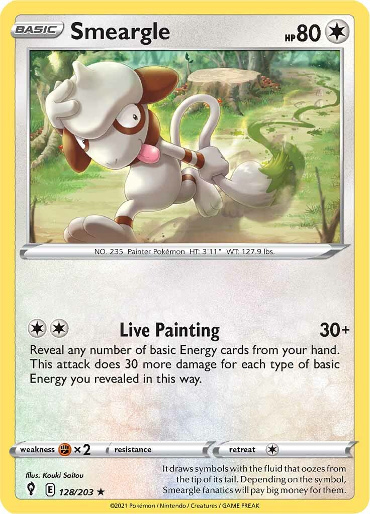 Smeargle (128/203) [Sword & Shield: Evolving Skies] | Rock City Comics