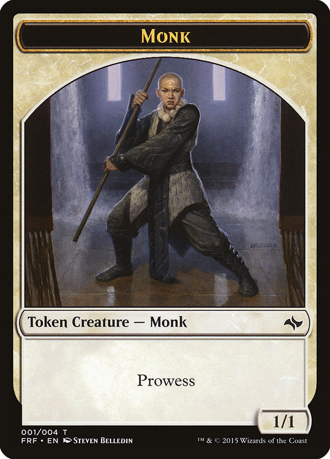 Monk Token [Fate Reforged Tokens] | Rock City Comics