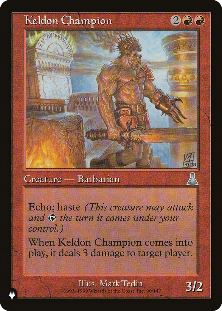 Keldon Champion [The List Reprints] | Rock City Comics