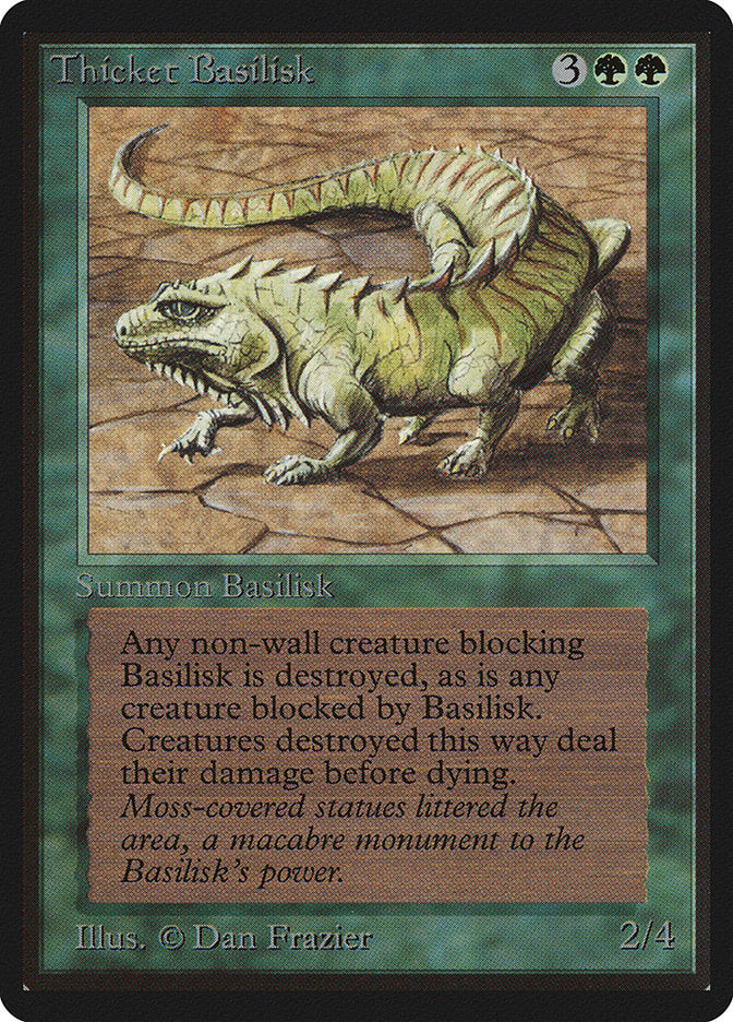 Thicket Basilisk [Beta Edition] | Rock City Comics
